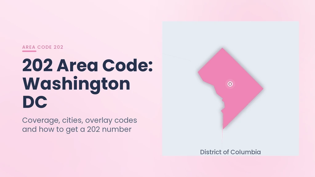 202 Area Code: Washington, D.C. — Cities, Overlay & Business Guide