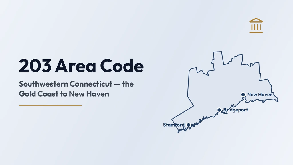 203 Area Code: Connecticut's Gold Coast to New Haven banner