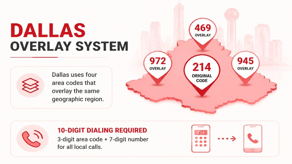 214 Dallas overlay system — 214 original, 469, 972 and 945 metro codes explained