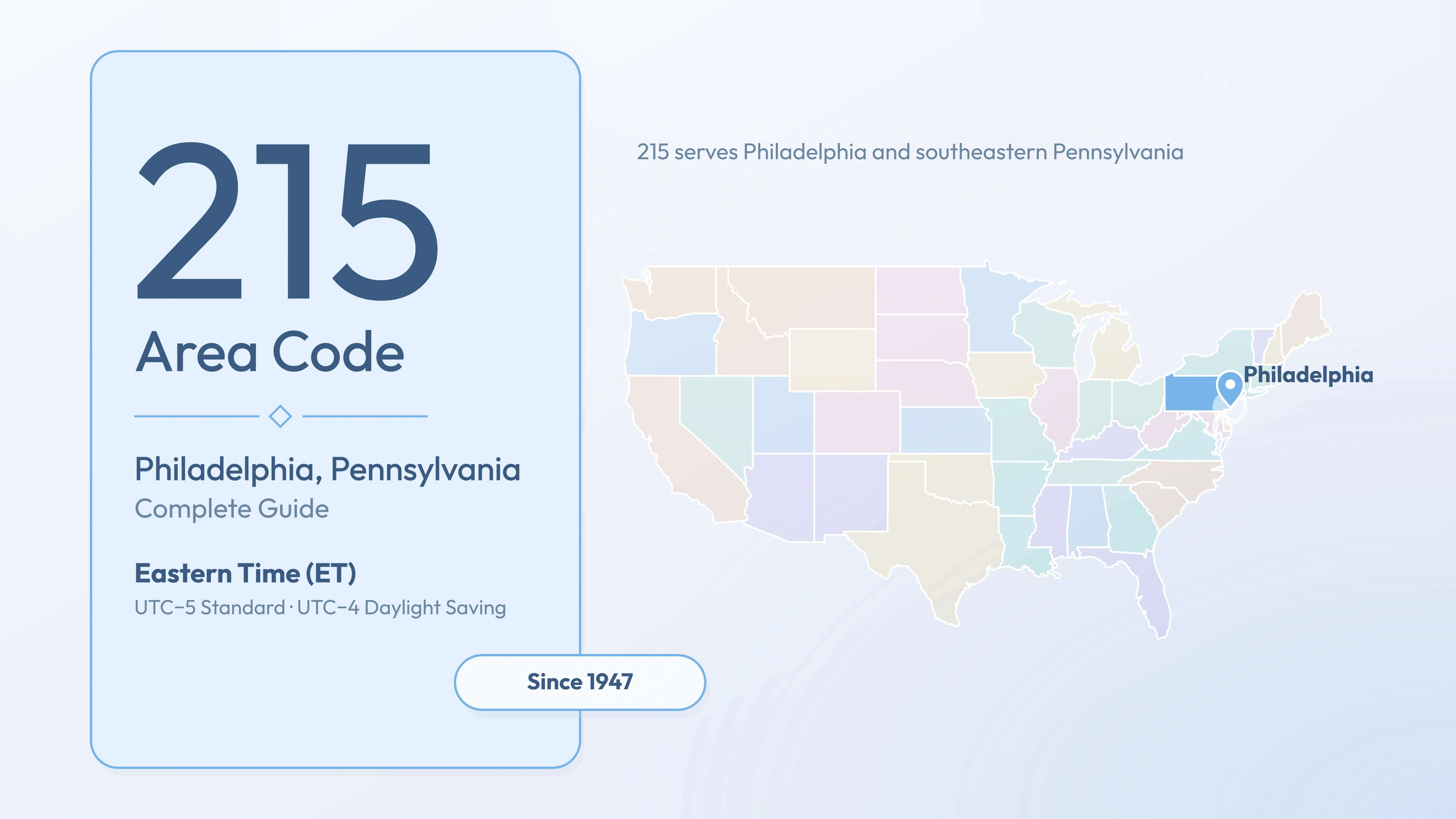 215 Area Code: Philadelphia, Pennsylvania — Cities, Overlay & Business Guide