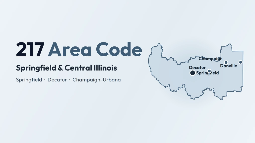 217 Area Code: Springfield & Central Illinois