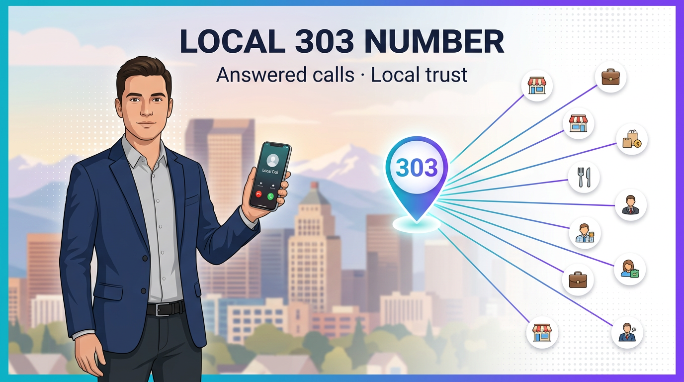 Get a local 303 Denver number for business — VoIP provider steps to activate a Denver area code