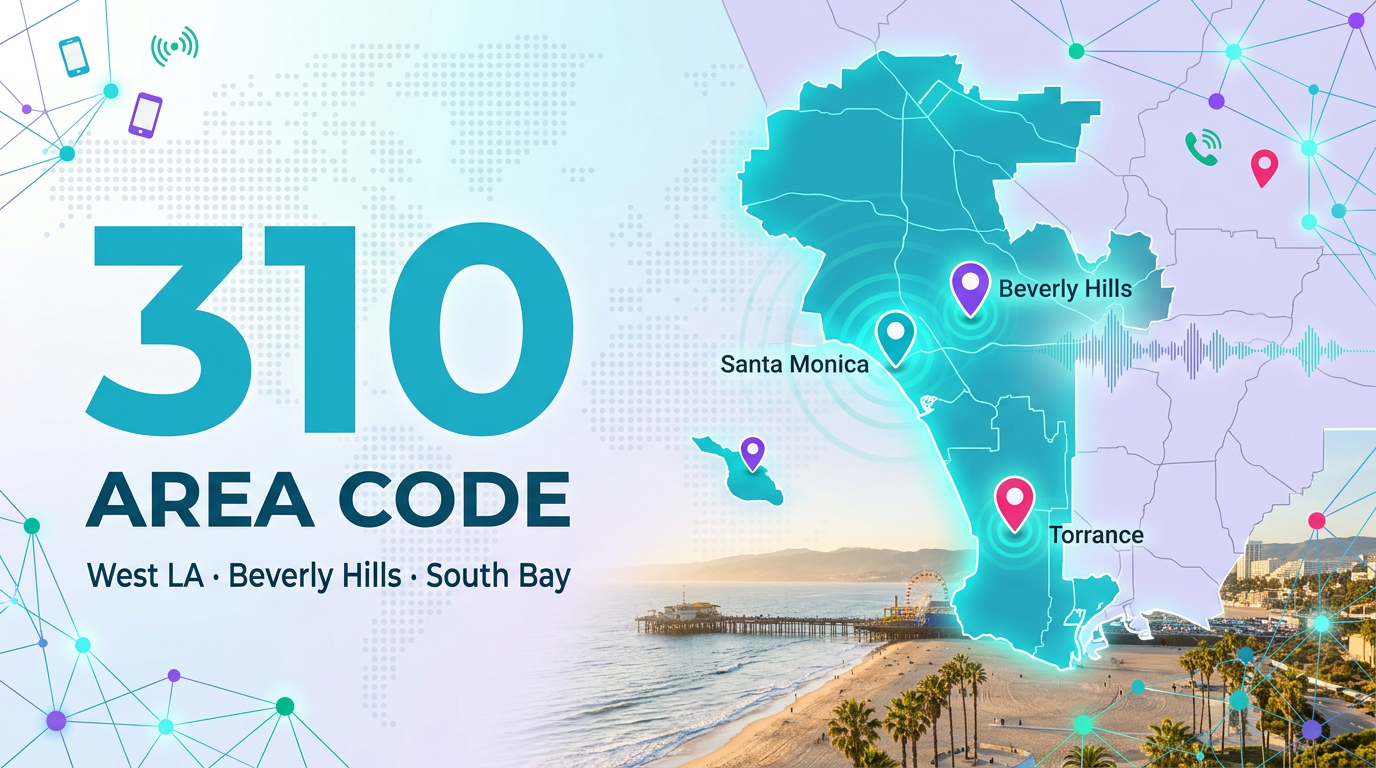 310 Area Code: West Los Angeles, California — Cities, Overlay & Business Guide