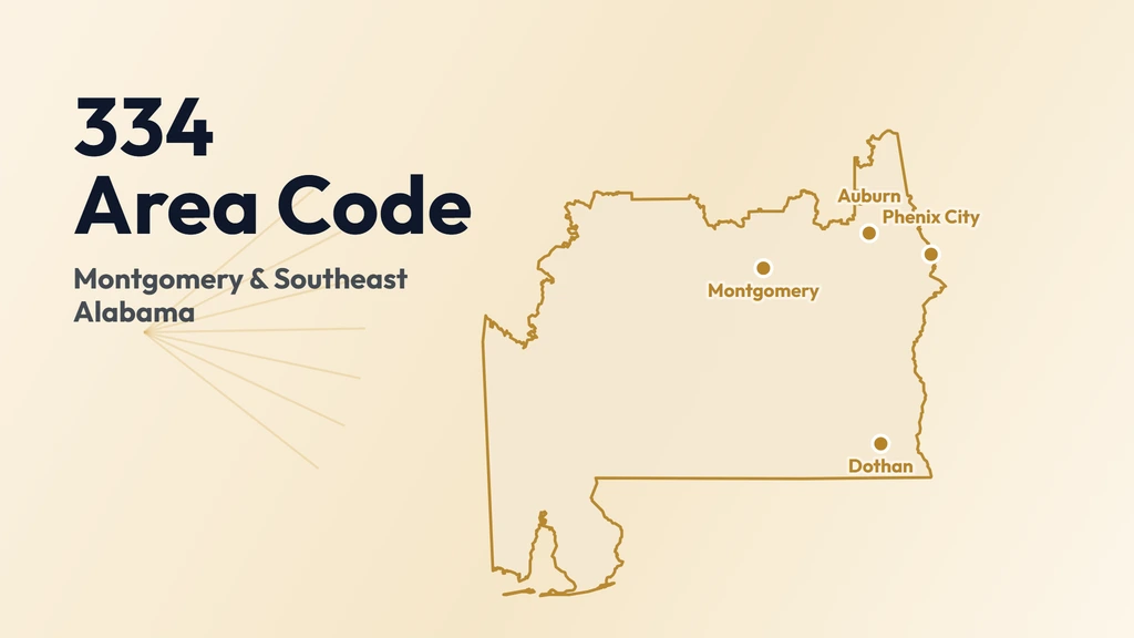334 Area Code: Montgomery & Southeast Alabama