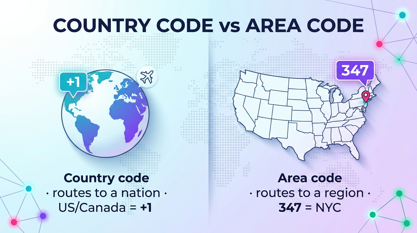 Major cities and neighbourhoods in the 347 area code — Brooklyn and Queens