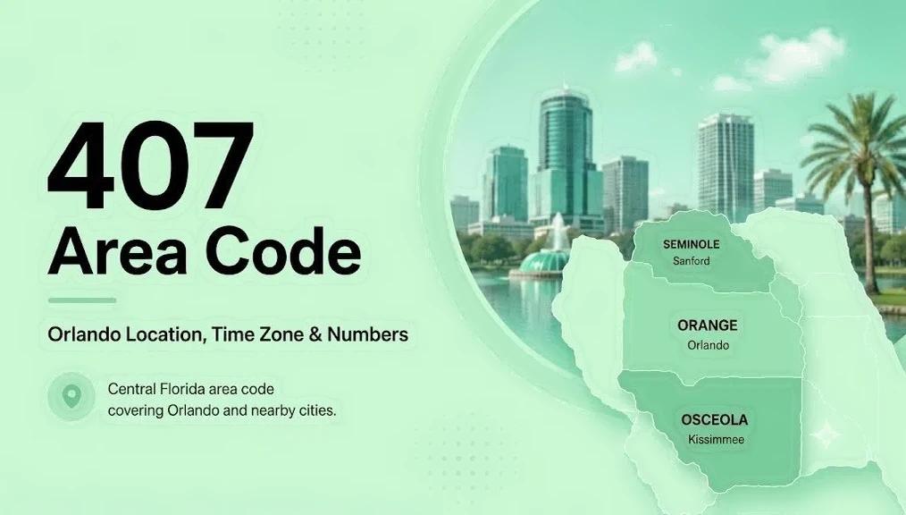 407 Area Code: Orlando, Florida — Cities, Overlay & Business Guide