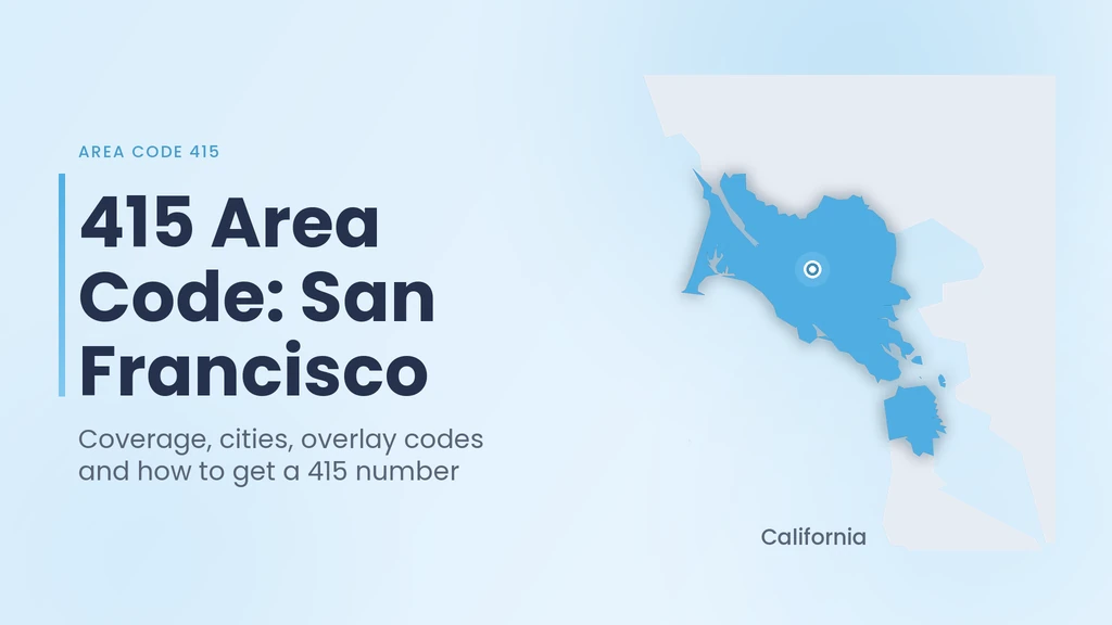 415 Area Code: San Francisco, California — Cities, Overlay & Business Guide