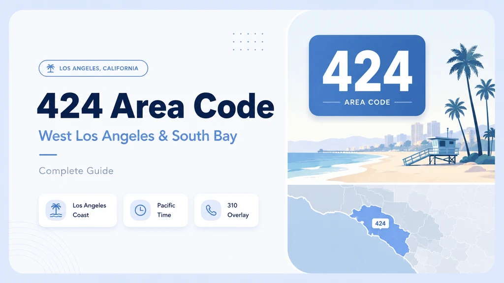 424 Area Code: West Los Angeles & South Bay — Complete Guide banner