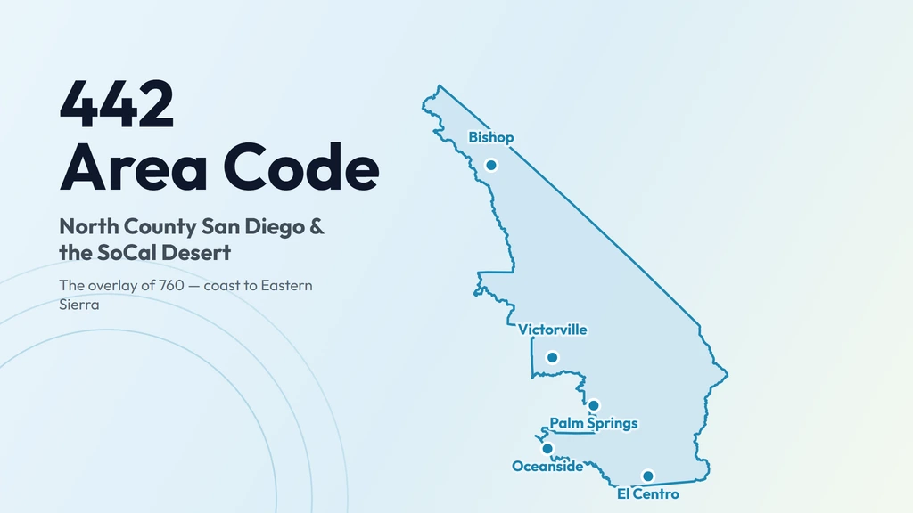 442 Area Code: North County San Diego & the SoCal Desert banner