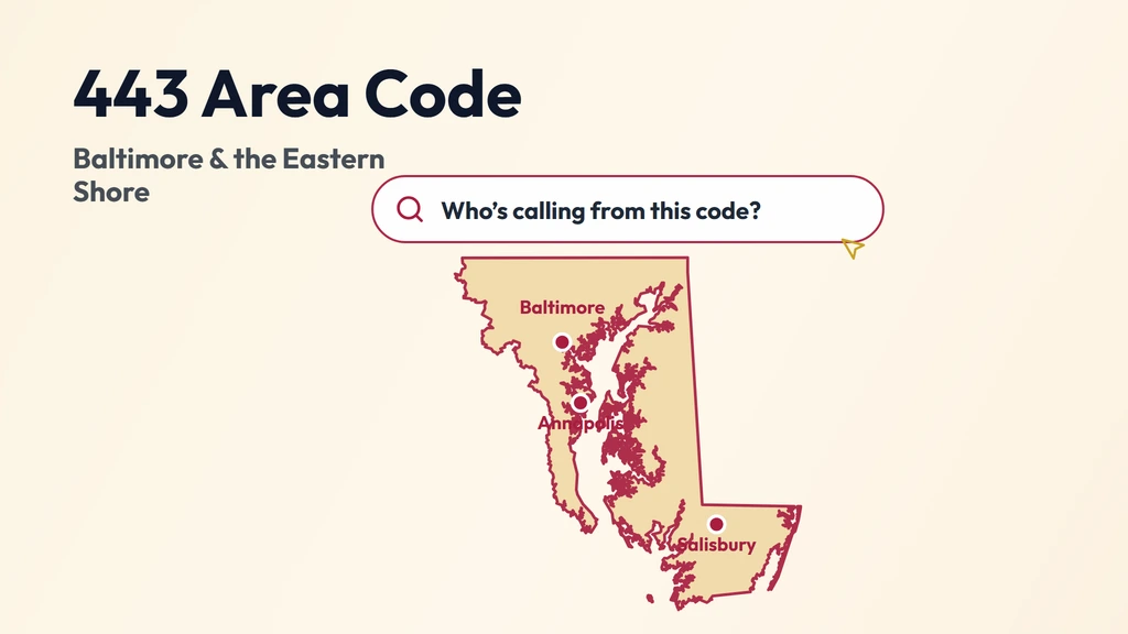 443 Area Code: Baltimore's Overlay Explained banner