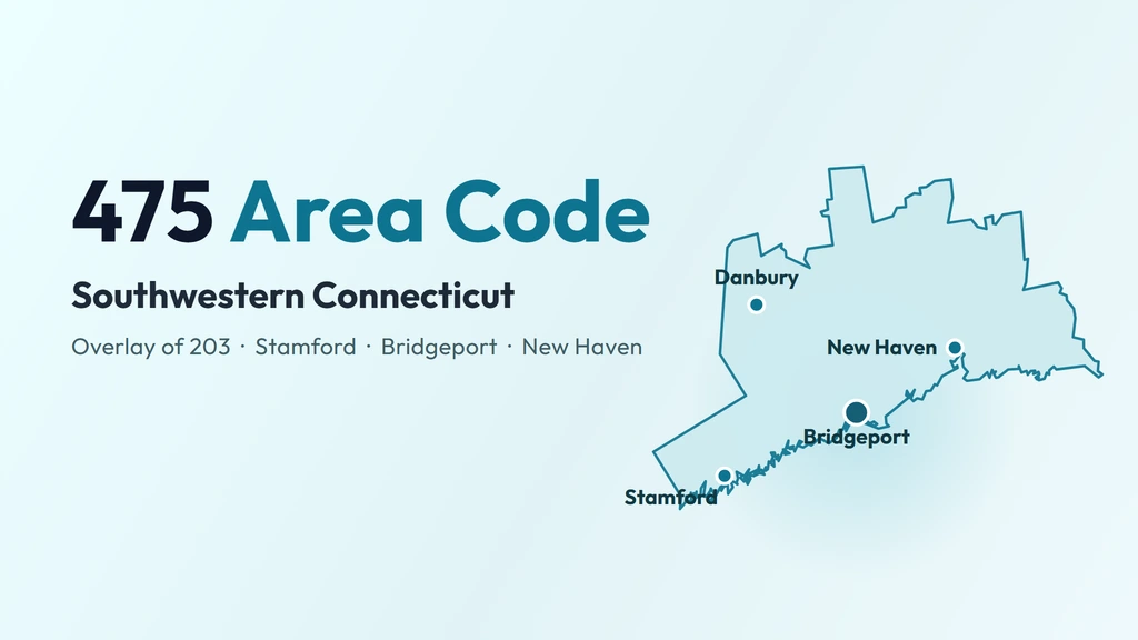 475 Area Code: Southwestern Connecticut & the 203 Overlay