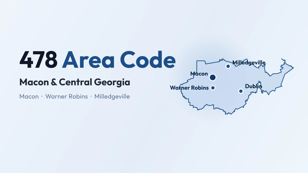 478 Area Code: Macon & Central Georgia banner