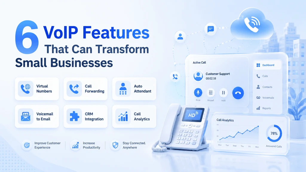 6 VoIP Features That Can Transform Small Businesses