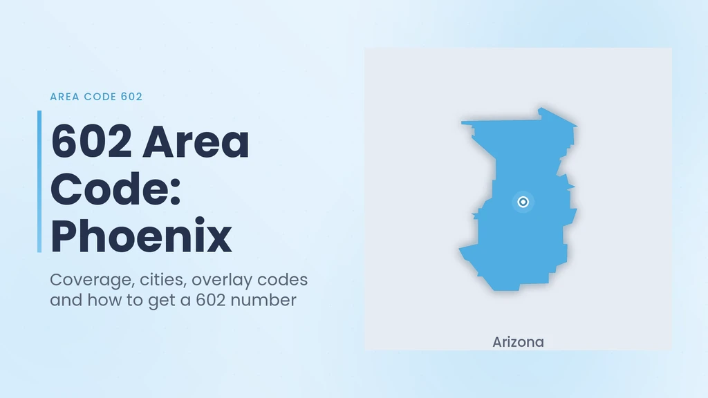 602 Area Code: Phoenix, Arizona — Cities, Overlay & Business Guide banner