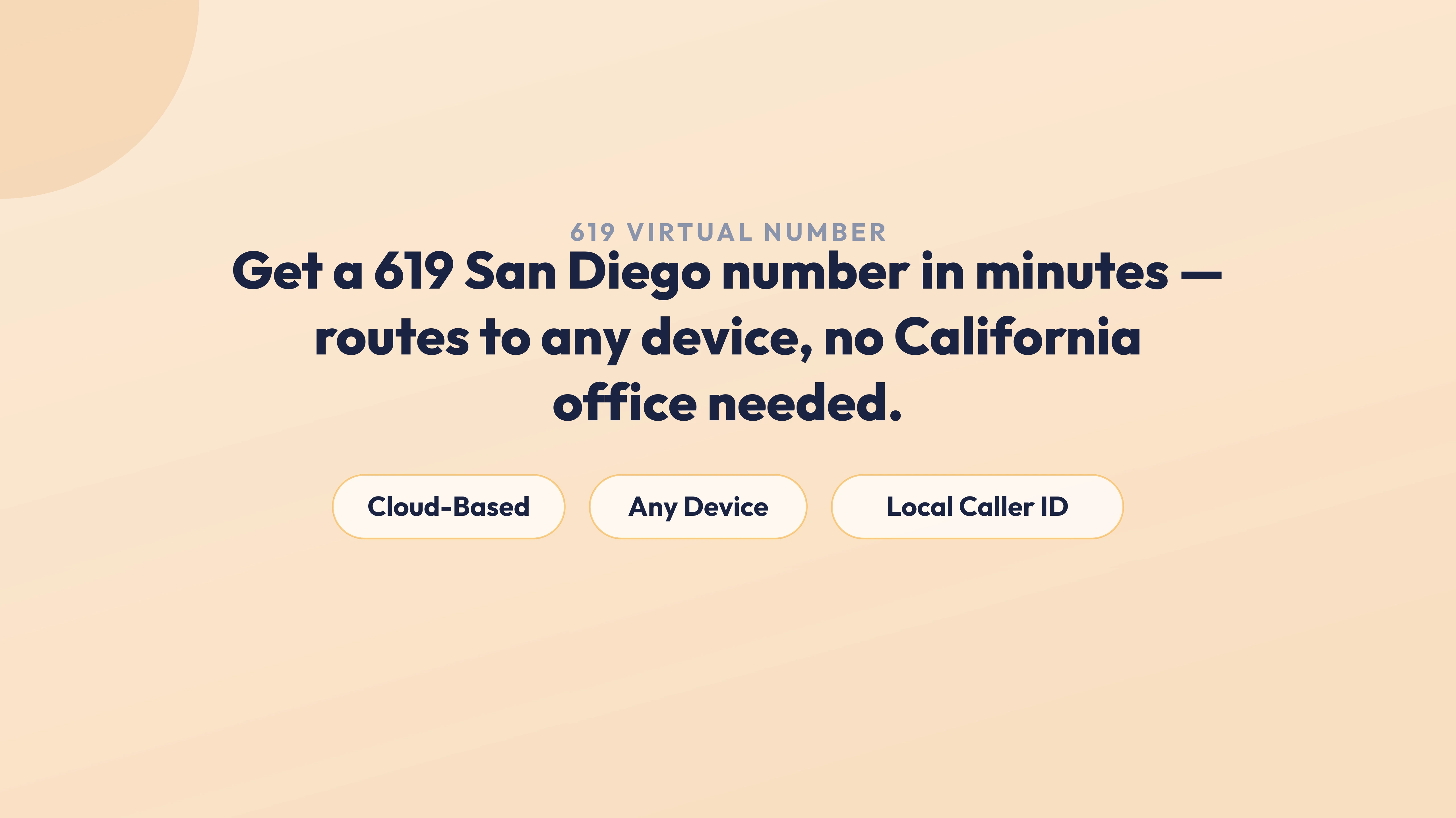 619 area code dialing rules — local, long-distance and international San Diego formats