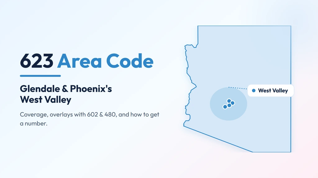 623 Area Code: Glendale & Phoenix's West Valley