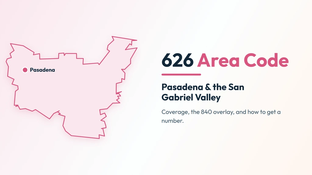 626 Area Code: The San Gabriel Valley's Number banner