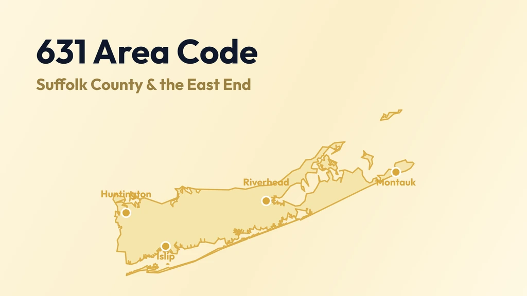 631 Area Code: Suffolk County & the East End