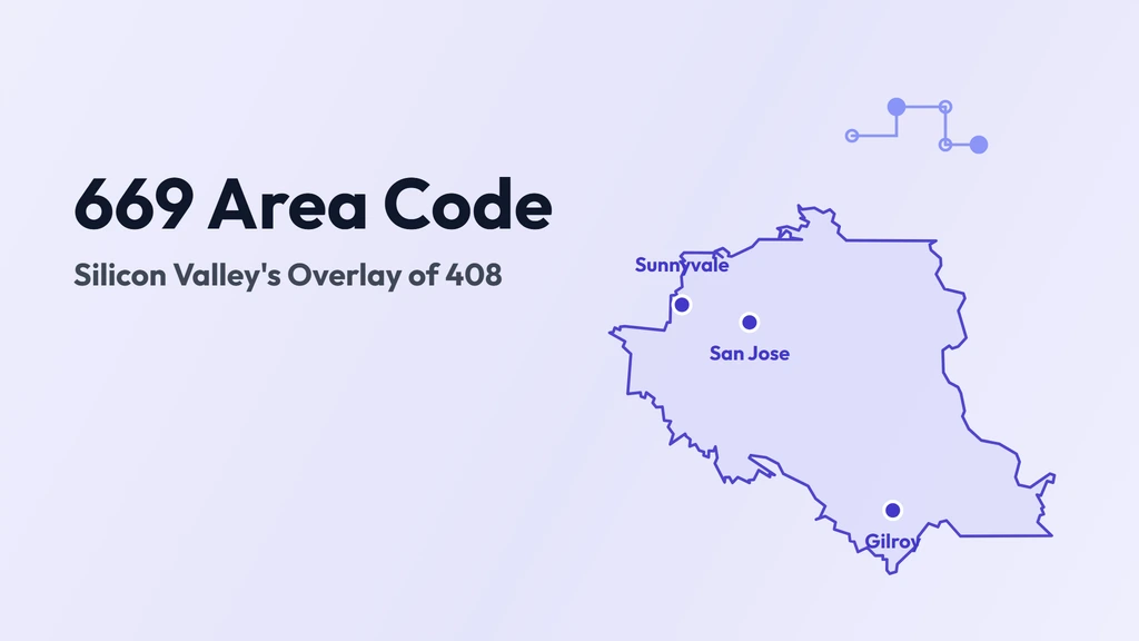 669 Area Code: Silicon Valley's Overlay Number banner