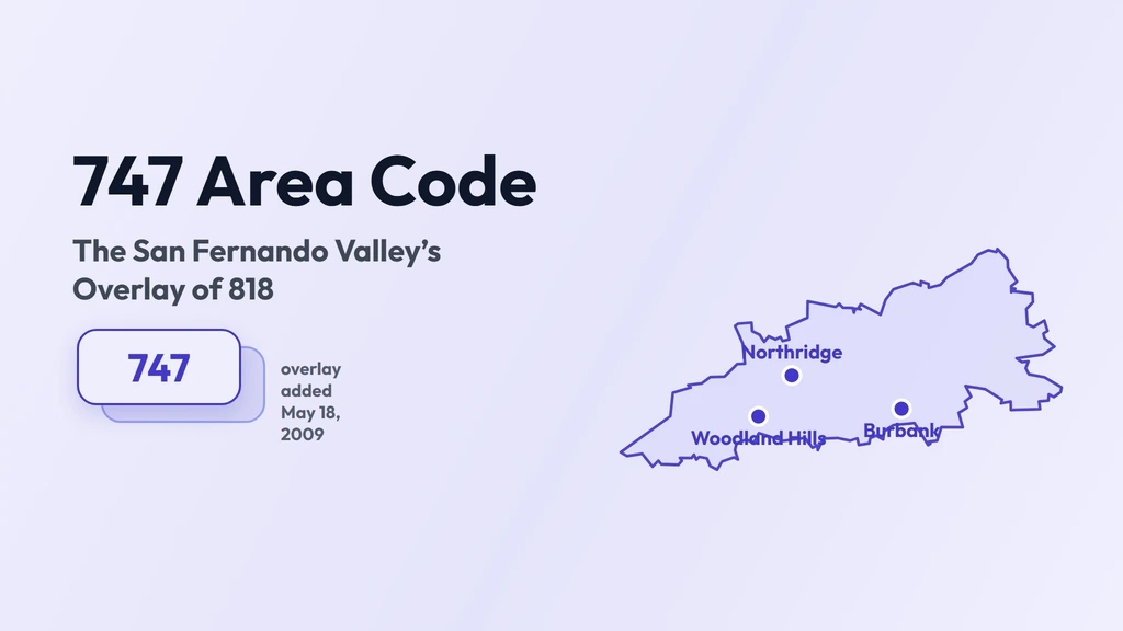 747 Area Code: The San Fernando Valley’s Overlay of 818