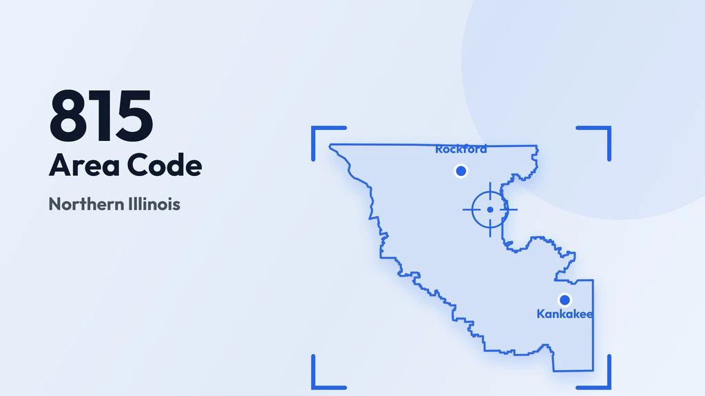 815 Area Code: Rockford & Northern Illinois — Cities, Overlay & Business Guide banner