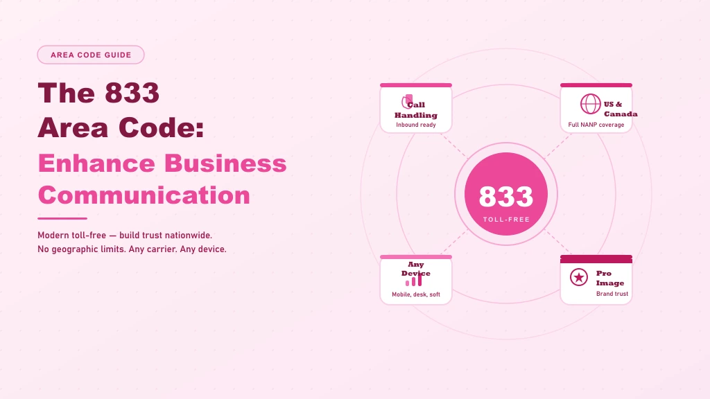 The 833 Area Code: Enhance Business Communication