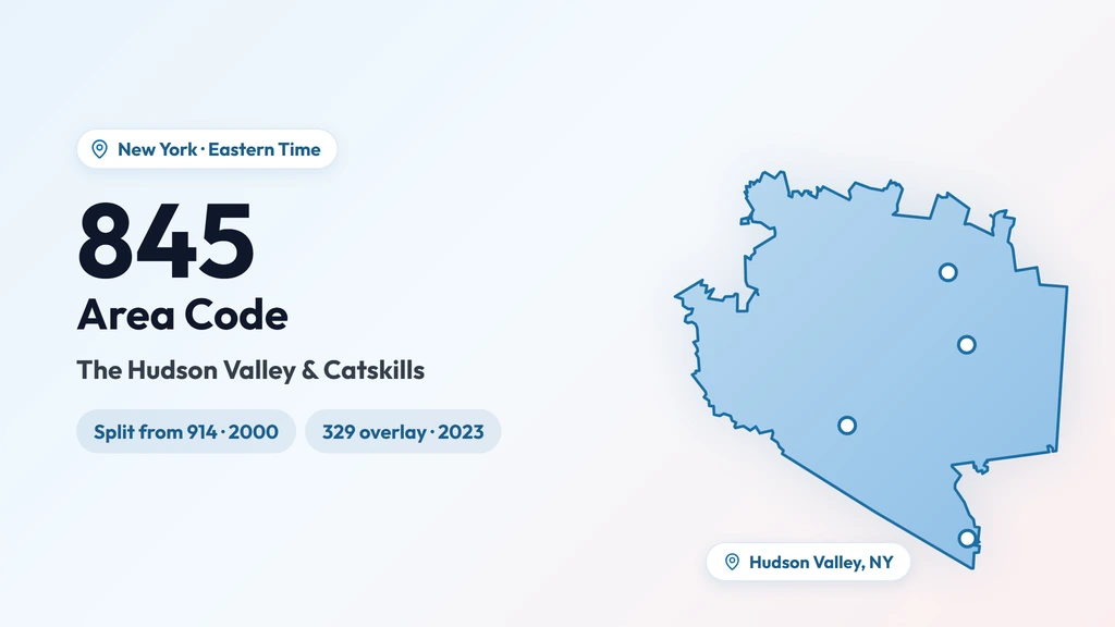 845 Area Code: The Hudson Valley & Catskills banner