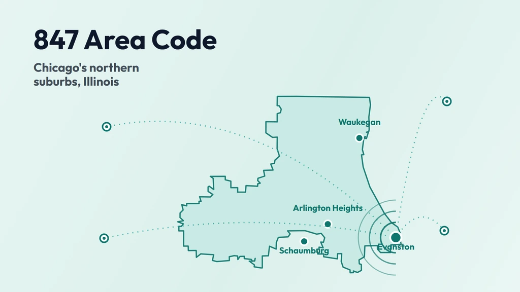 847 Area Code: Chicago's Northern Suburbs Explained