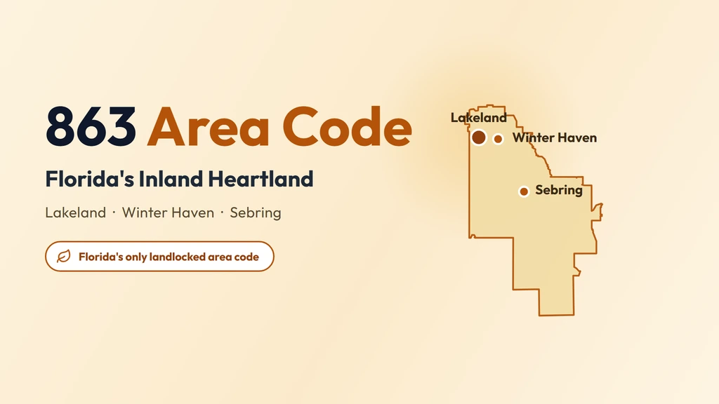 863 Area Code: Lakeland, Winter Haven & Florida's Heartland