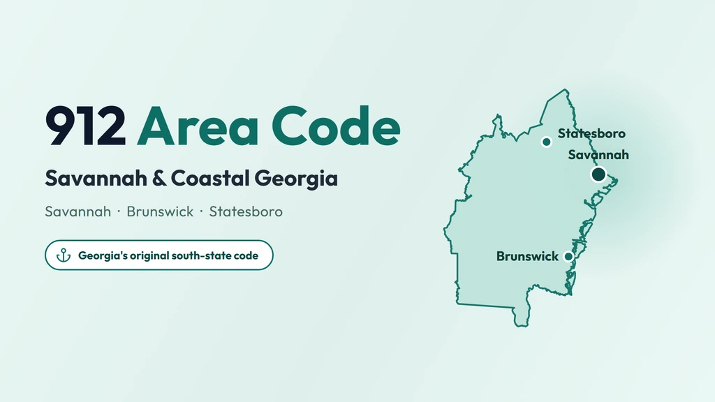912 Area Code: Savannah & Coastal Georgia banner