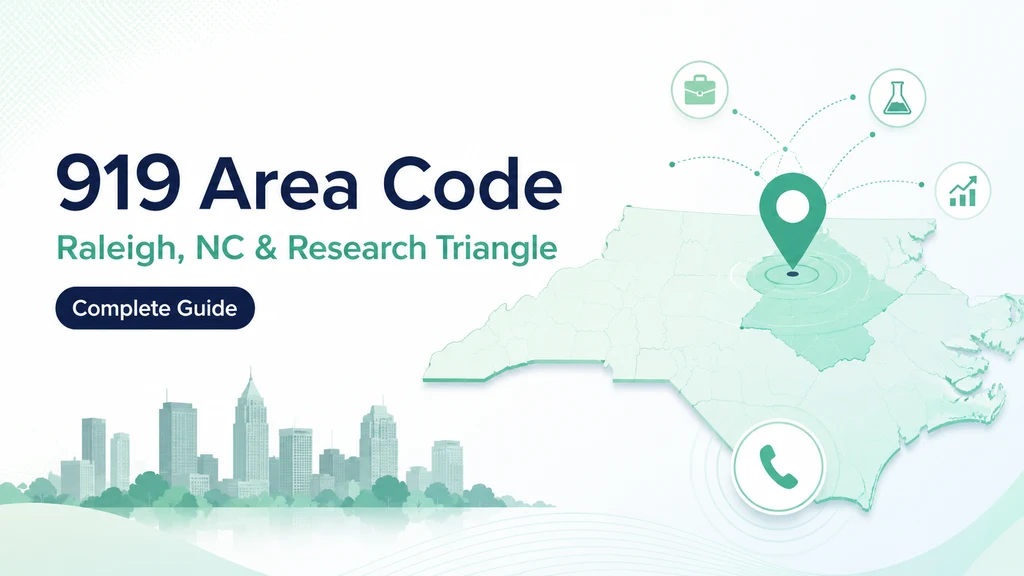 919 Area Code: Raleigh, NC & Research Triangle — Complete Guide banner