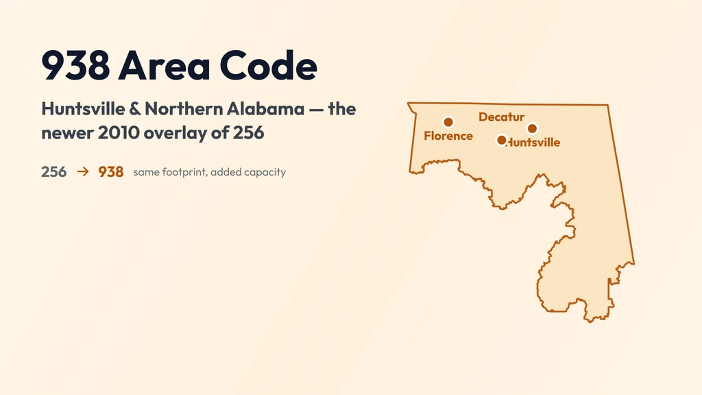 938 Area Code: Huntsville's Newer Overlay Explained banner