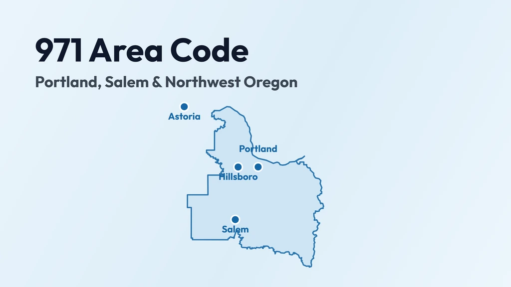 971 Area Code: Portland, Salem & Northwest Oregon banner