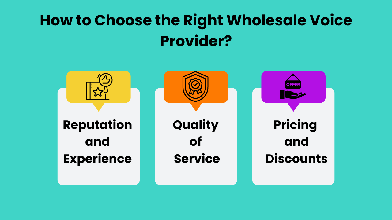 How to Choose the Right Wholesale Voice Provider