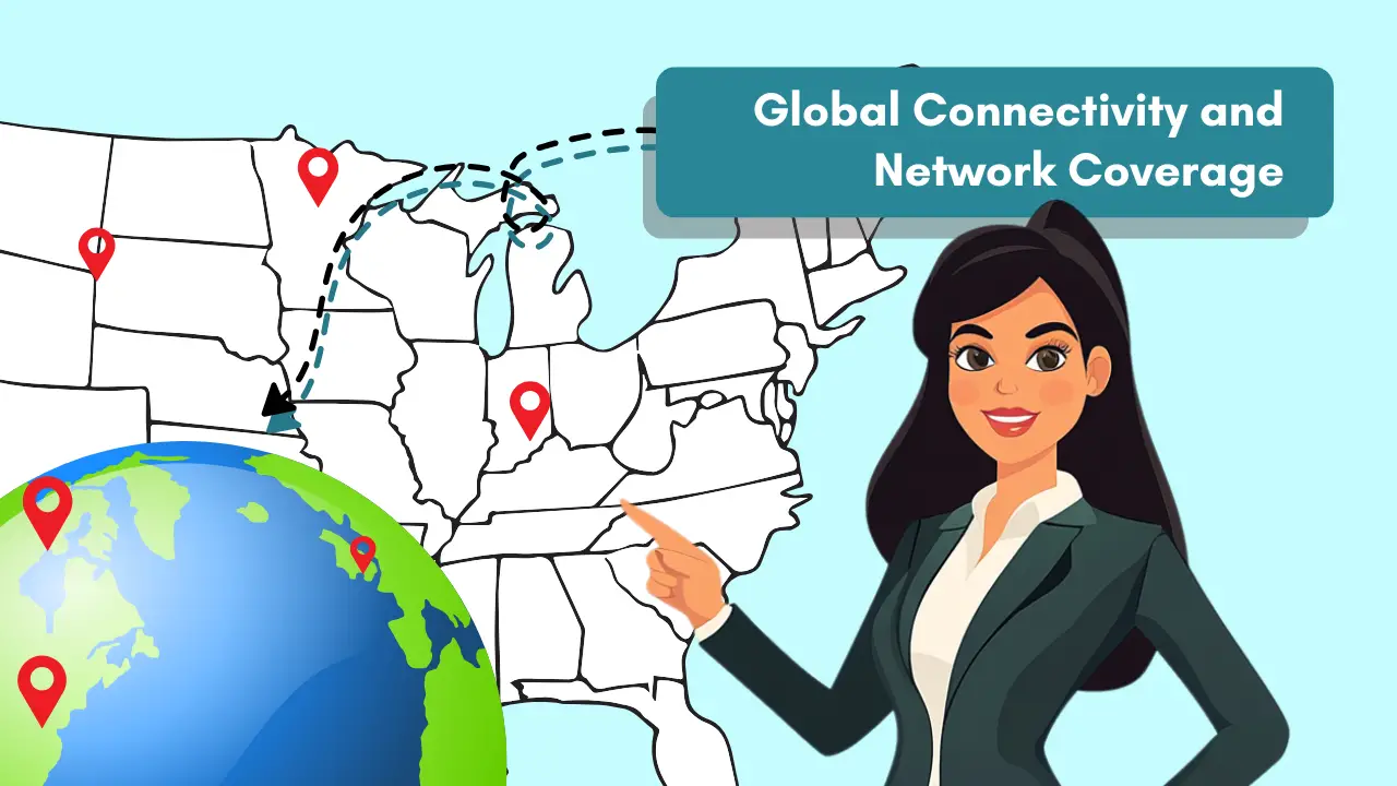 Global Connectivity and Network Coverage Does