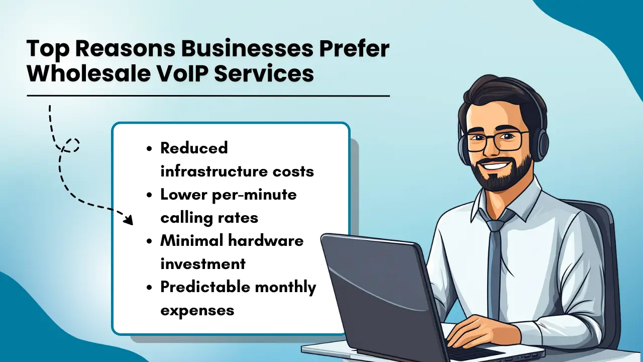 Top Reasons Businesses Prefer Wholesale VoIP Services